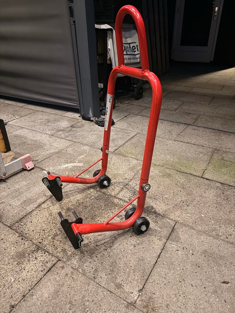 Motor paddock stand - achterasbreedte 220-340 mm, Ophalen, Nieuw