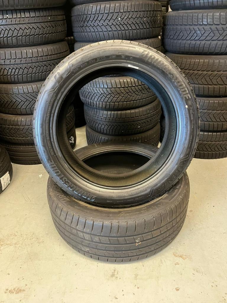 2x 265/45R21 Bridgestone Zomerbanden, Ophalen, Gebruikt, 265 mm, 21 inch