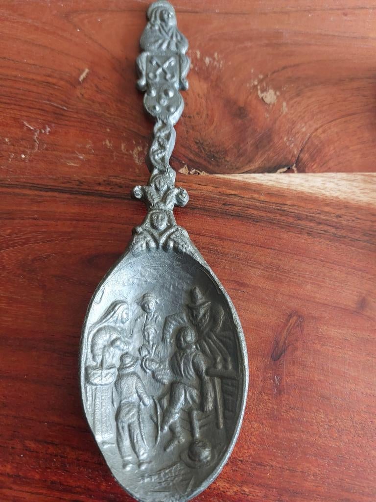 Tinnen lepels de tandmeester van Jan Steen, Ophalen