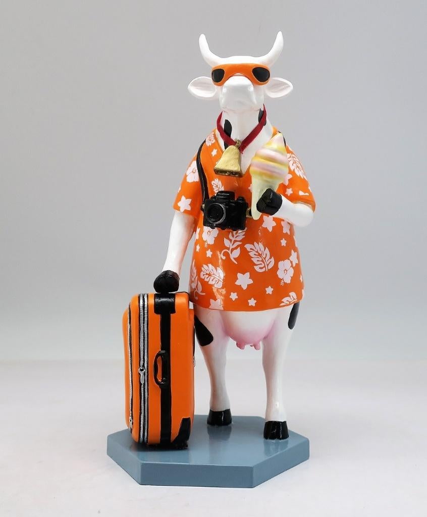 Nieuw Cow Parade koe Vacation medium gratis verzending., Ophalen of Verzenden