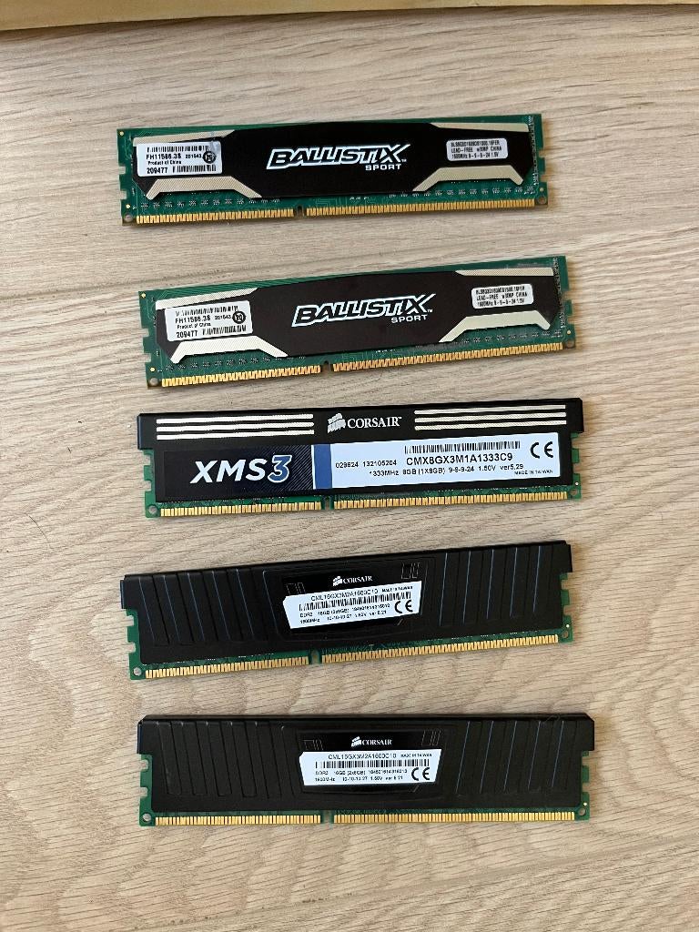 geheugen DDR3 16GB, Computers en Software, DDR3, Ophalen of Verzenden, Zo goed als nieuw, Desktop