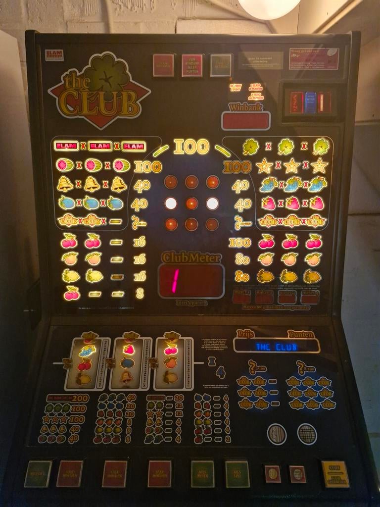 Gokkast The Club, Euro, Ophalen, Gebruikt