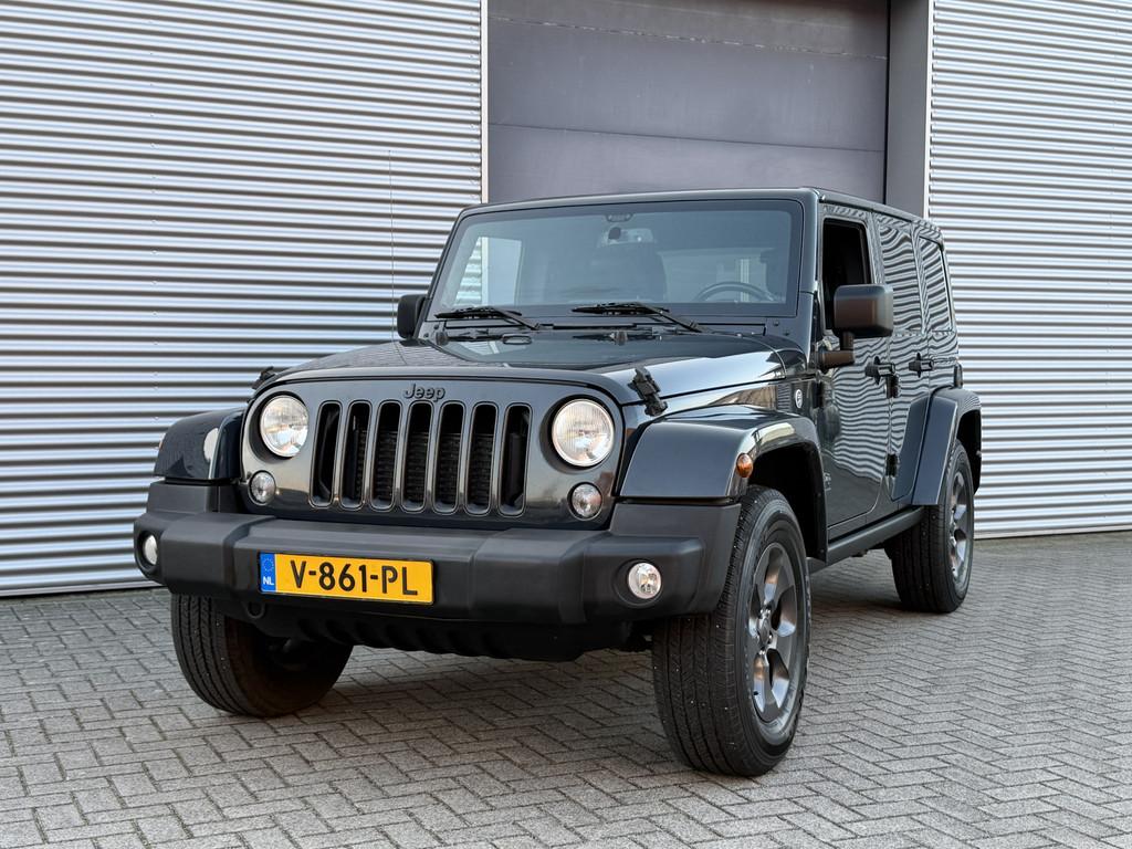 Jeep Wrangler 2.8 CRD Night Eagle I Aut. I Hardtop I 4wd I G, Auto's, Gebruikt, 4 cilinders, Leder en Stof, Bedrijf