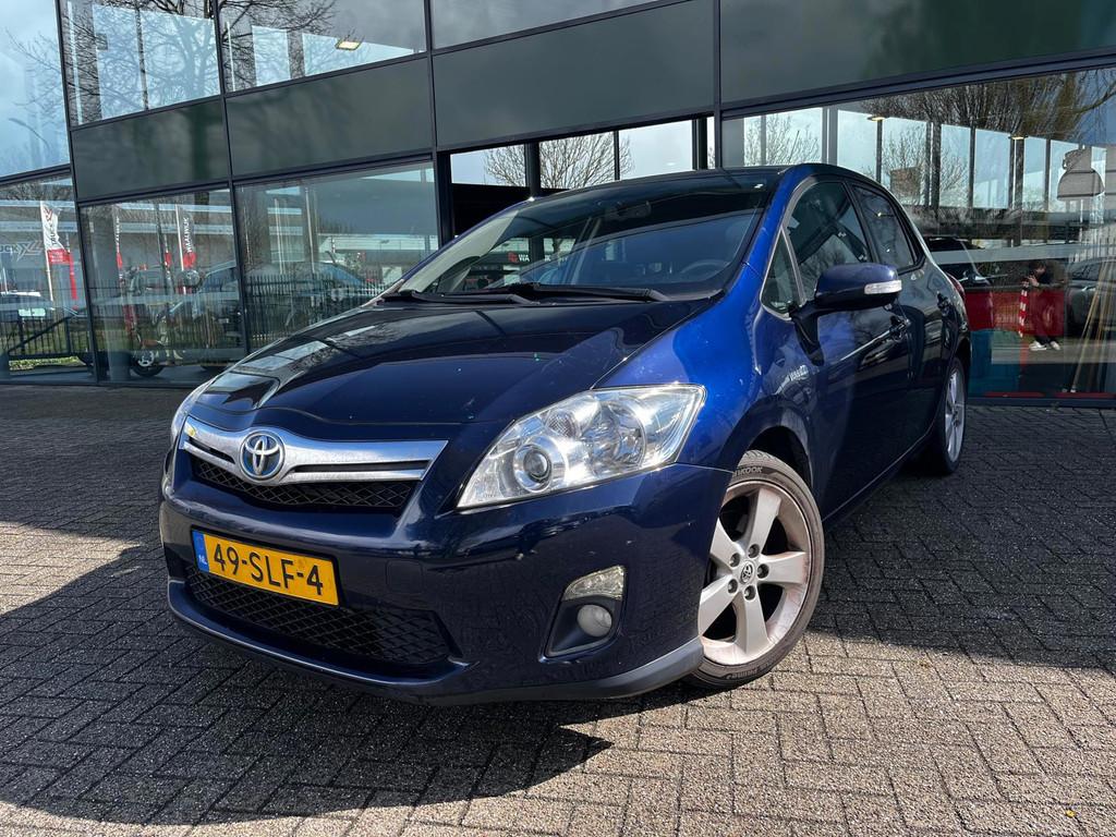 Toyota Auris 1.8 Full Hybrid Executive (NL-Auto, Goed Onderh, Euro 5, 4 cilinders, Blauw, 25 km/l
