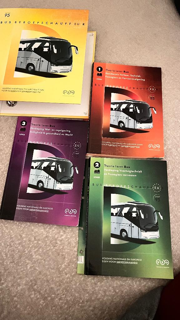 Bus theorie boeken inclusief code 95, Ophalen, Alpha, Zo goed als nieuw, Niet van toepassing