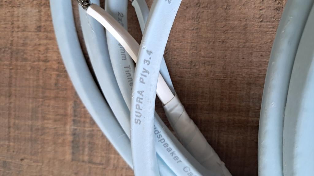 Supra ply 3.4, Ophalen of Verzenden, Luidsprekerkabel