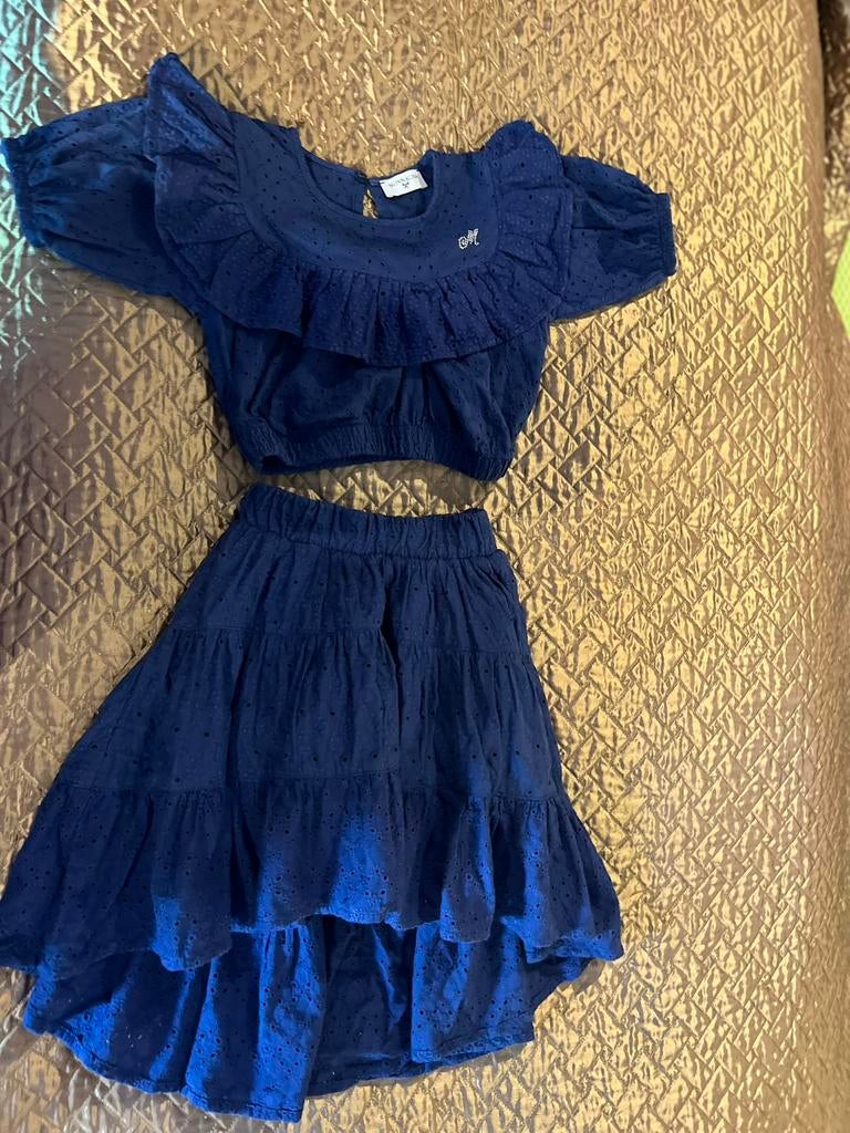 Monnalisa setje maat 92  origineel zgan, Kinderen en Baby's, Ophalen of Verzenden, Zo goed als nieuw, Meisje, Jurk of Rok