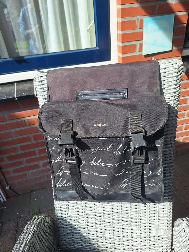 Arafura dubbele fietstassen, Fietsen en Brommers, Fietsaccessoires | Fietstassen, Ophalen of Verzenden