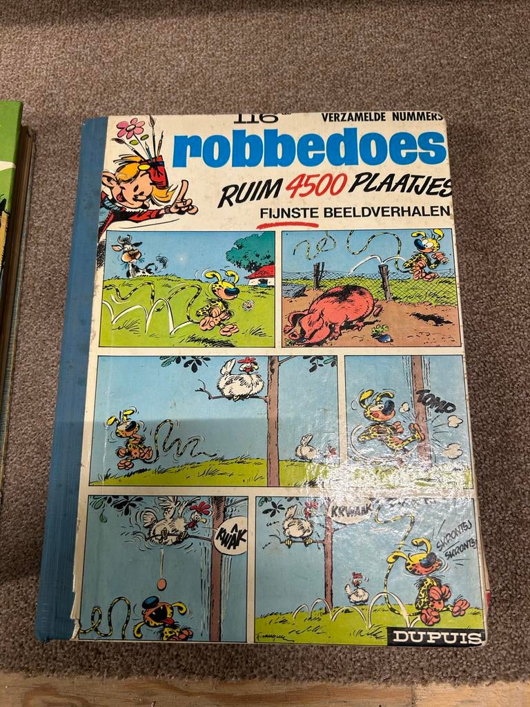 Twee Robbedoes verzamelalbums - Gelezen staat, Meerdere stripboeken, Ophalen of Verzenden, Gelezen