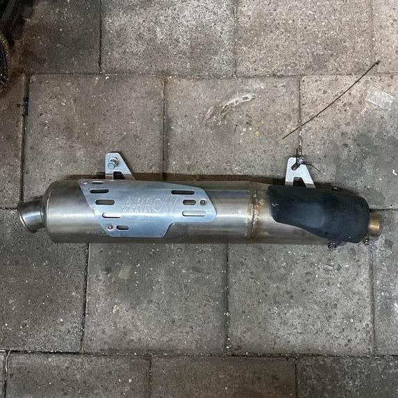 Honda africa twin 750 rd04 arrow uitlaat, Ophalen of Verzenden, Gebruikt