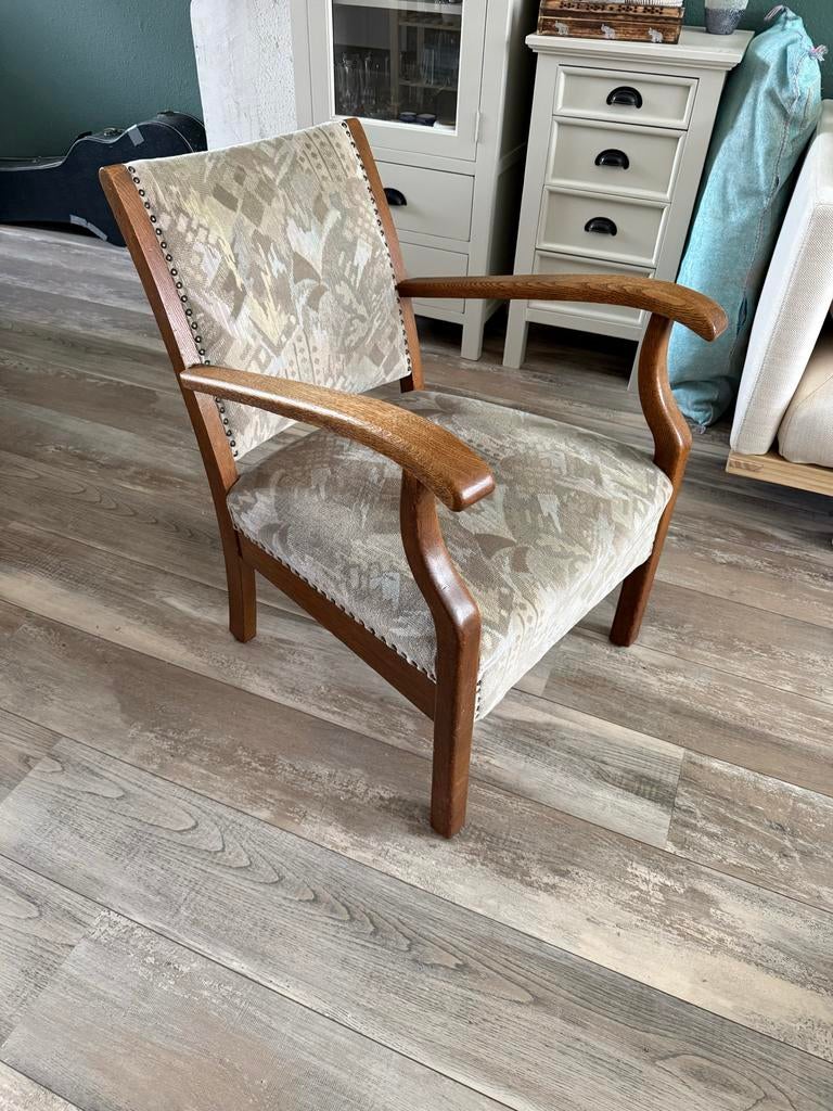 Jaren 60 stoel, Ophalen, Gebruikt, Grootmoeders stijl, Eén