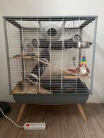 large pet cage, Dieren en Toebehoren, Vogels | Hokken en Kooien, Ophalen of Verzenden, Zo goed als nieuw, Metaal, Overige typen