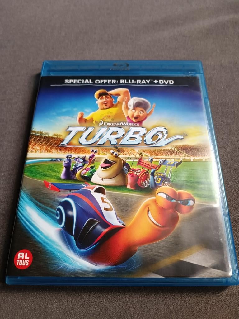 Turbo - bluray, Ophalen of Verzenden, Zo goed als nieuw, Actie