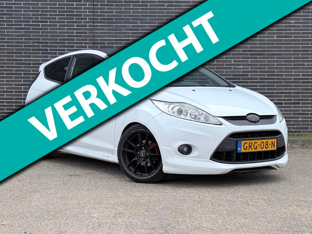 Ford FIESTA 1.6 Sport APK!, Gebruikt, 4 cilinders, Wit, Bedrijf