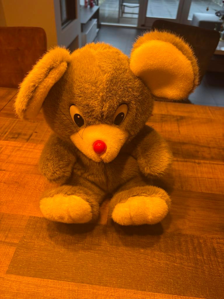 Diverse knuffels - Muis, Aap, Draakje (ook los te koop), Muis, Gebruikt, Grijs, Ophalen of Verzenden