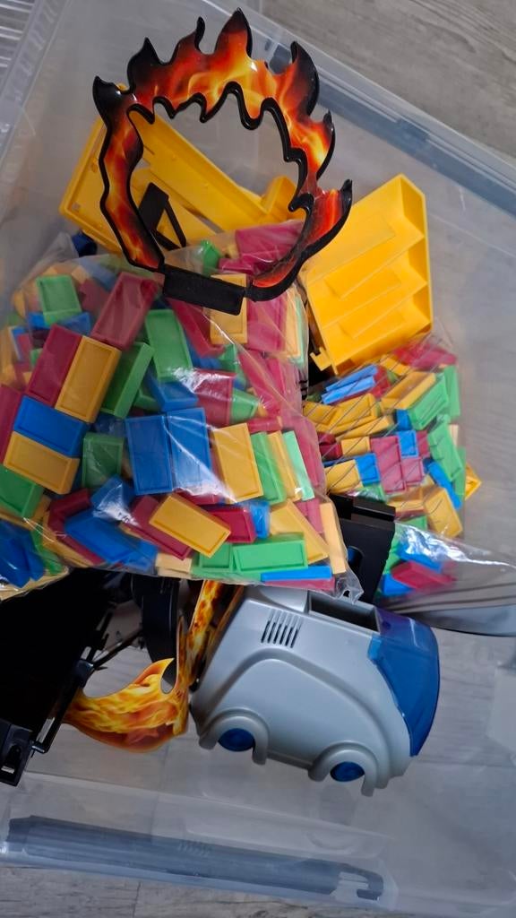 Extra grote Domino set met attributen, Ophalen