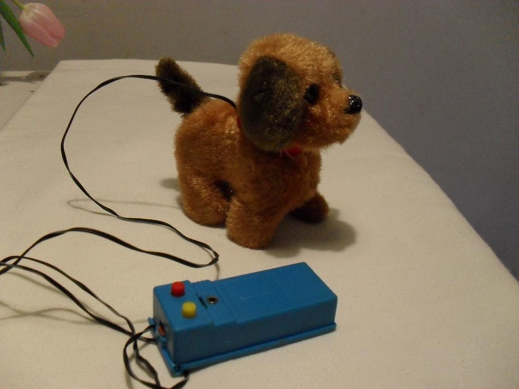 vintage opwindbare hondje, het werkt nog, Ophalen of Verzenden