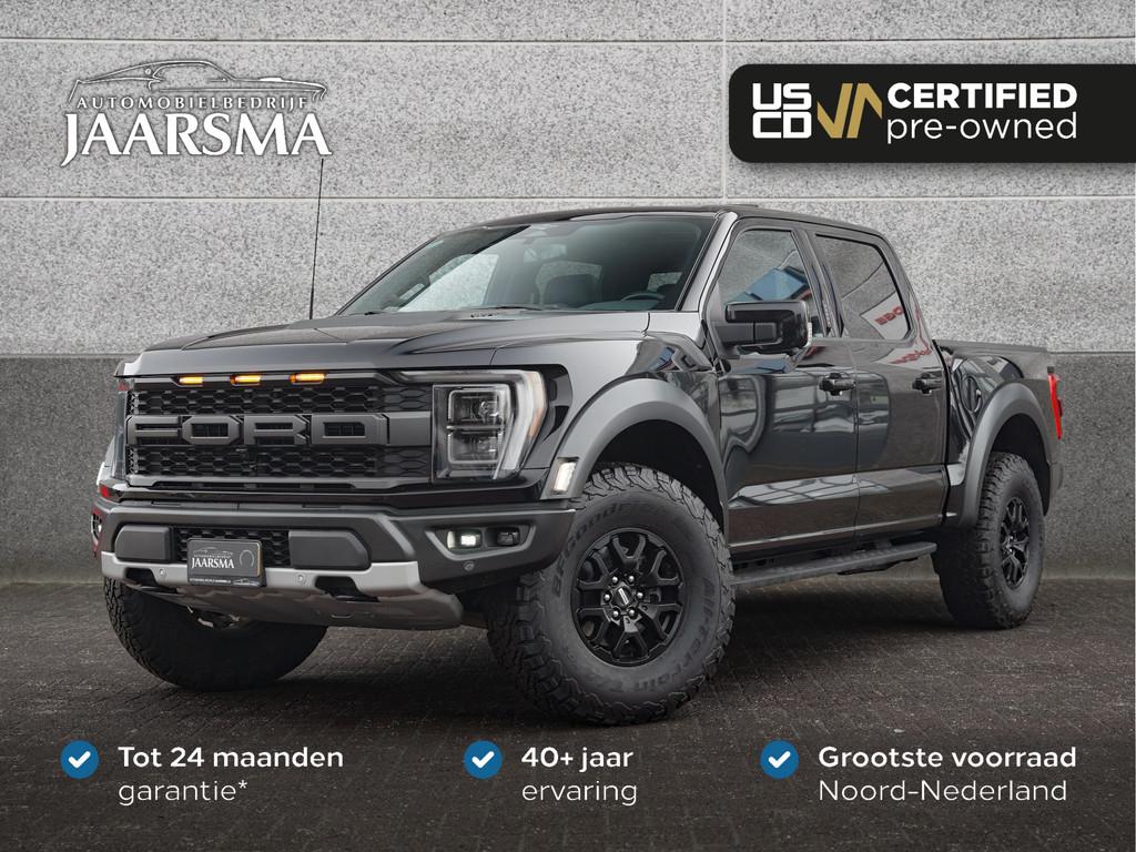 Ford USA F-150 Raptor 450pk 3.5L EcoBoost High Output SuperC, Auto's, Ford Usa, Automaat, 12 maanden, Zwart, F-150