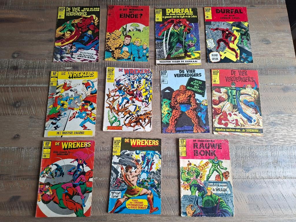 Nette set met hipcomics, Meerdere comics, Ophalen of Verzenden, Gelezen, Europa