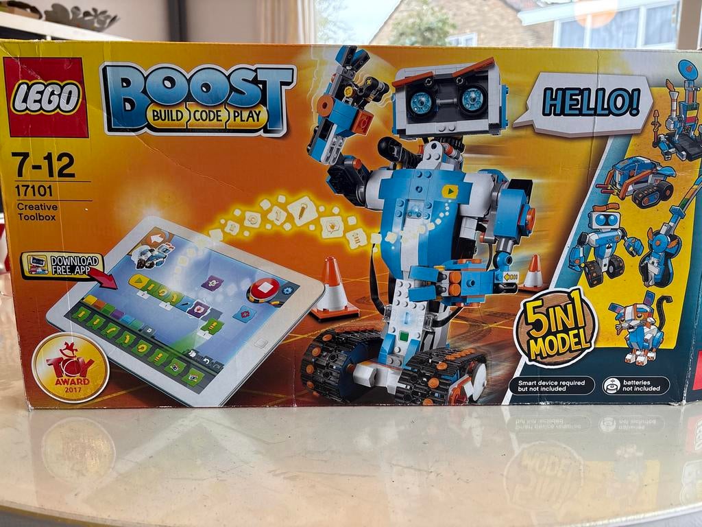 Lego Boost 17101 Creative Toolbox 5-in-1 model, Gebruikt, Overige thema's, Lego, Ophalen of Verzenden