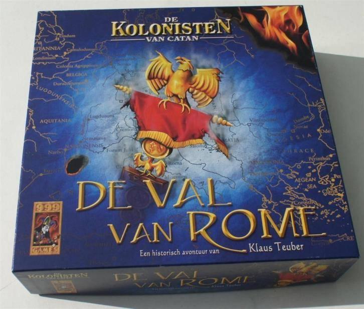 Z.G.A.N. Kolonisten van Catan: De val van Rome COMPLEET, Een of twee spelers, Ophalen of Verzenden, Zo goed als nieuw, 9999 Games