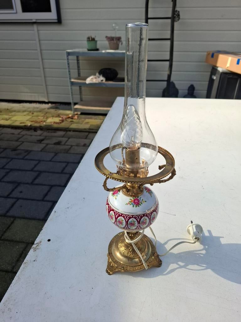 Olielamp, Ophalen of Verzenden, Minder dan 50 cm