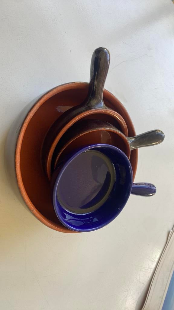 Ovenschalen, Ophalen of Verzenden, Gebruikt, Glas, Overige stijlen