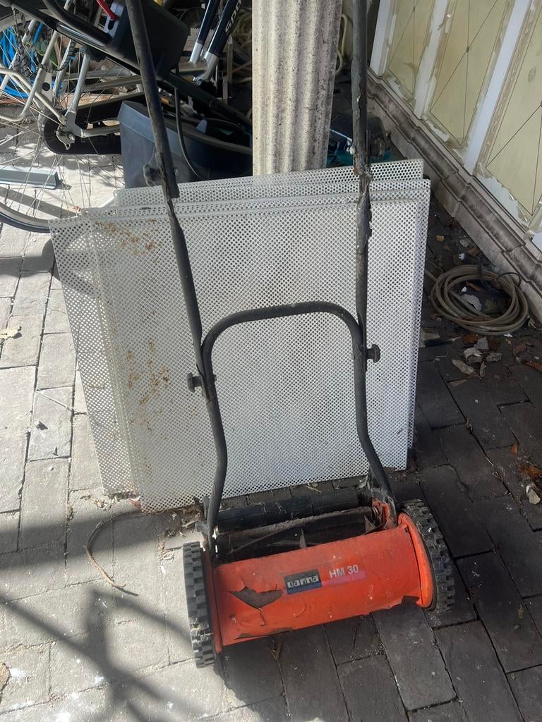 Grasmaaier gamma, Ophalen, Gebruikt