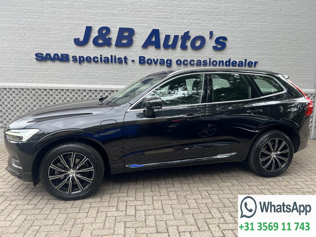 Volvo XC60 2.0 Recharge T8 AWD Inscription Leer BLIS BTW Aut, Automaat, Gebruikt, 1969 cc, Zwart