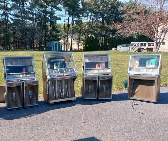 Super deals: 5x ongerestaureerde jukeboxen. KOOPJE !!, Ophalen, Gebruikt, Usa, Diverse