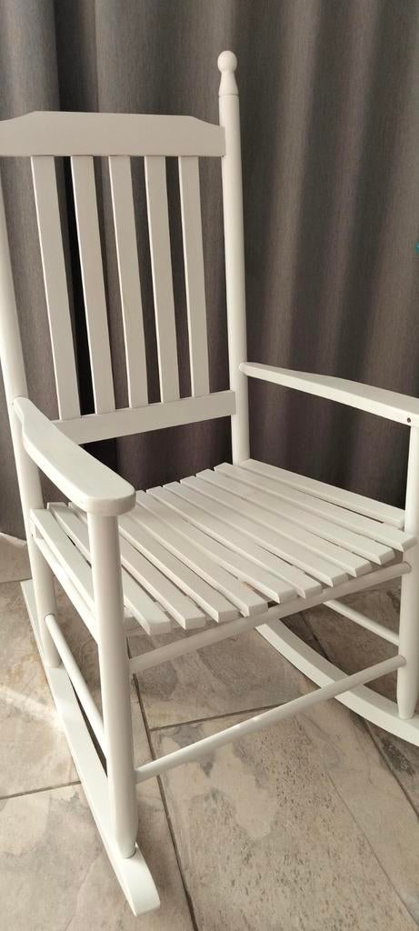 Witte schommelstoel - comfortabel en stijlvol, Ophalen