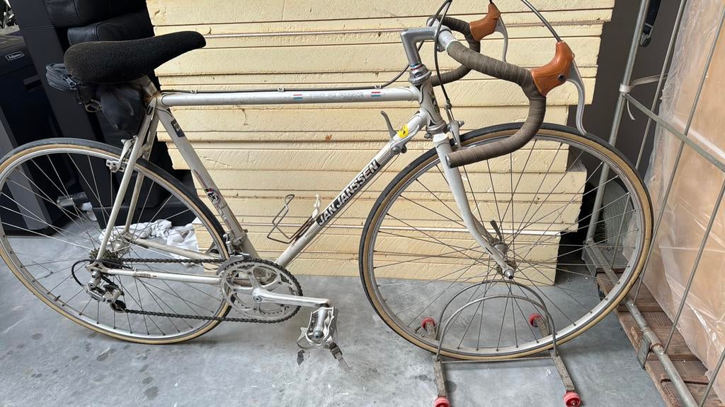 Jan jansen racefiets, Fietsen en Brommers, Fietsen | Oldtimers, 51 tot 55 cm, Ophalen of Verzenden