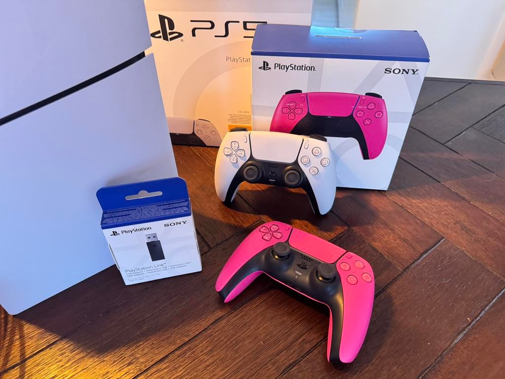 PlayStation 5 Disc Edition met 2 controllers!, Spelcomputers en Games, Ophalen, Zo goed als nieuw, Playstation 5