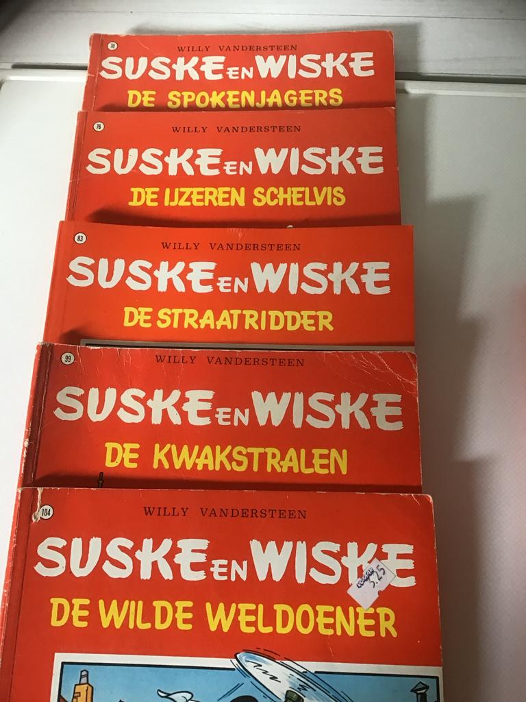 Suske en Wiske collectie + diverse andere stripboeken, Boeken, Stripboeken, Gelezen, Meerdere stripboeken, Ophalen