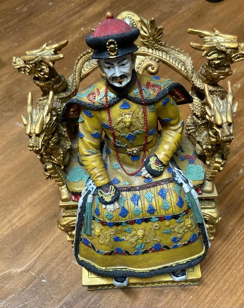 chinees beeld MING dynastie koning, Antiek en Kunst, Verzenden