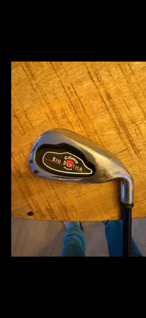Callaway Big Bertha ijzer, Ophalen of Verzenden, Gebruikt, Club, Callaway