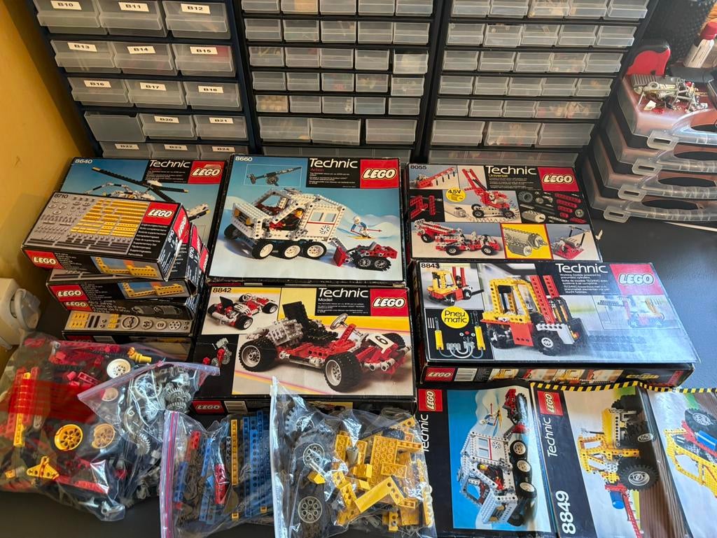 Partij lego technic, Lego, Lego, Verzenden, Zo goed als nieuw