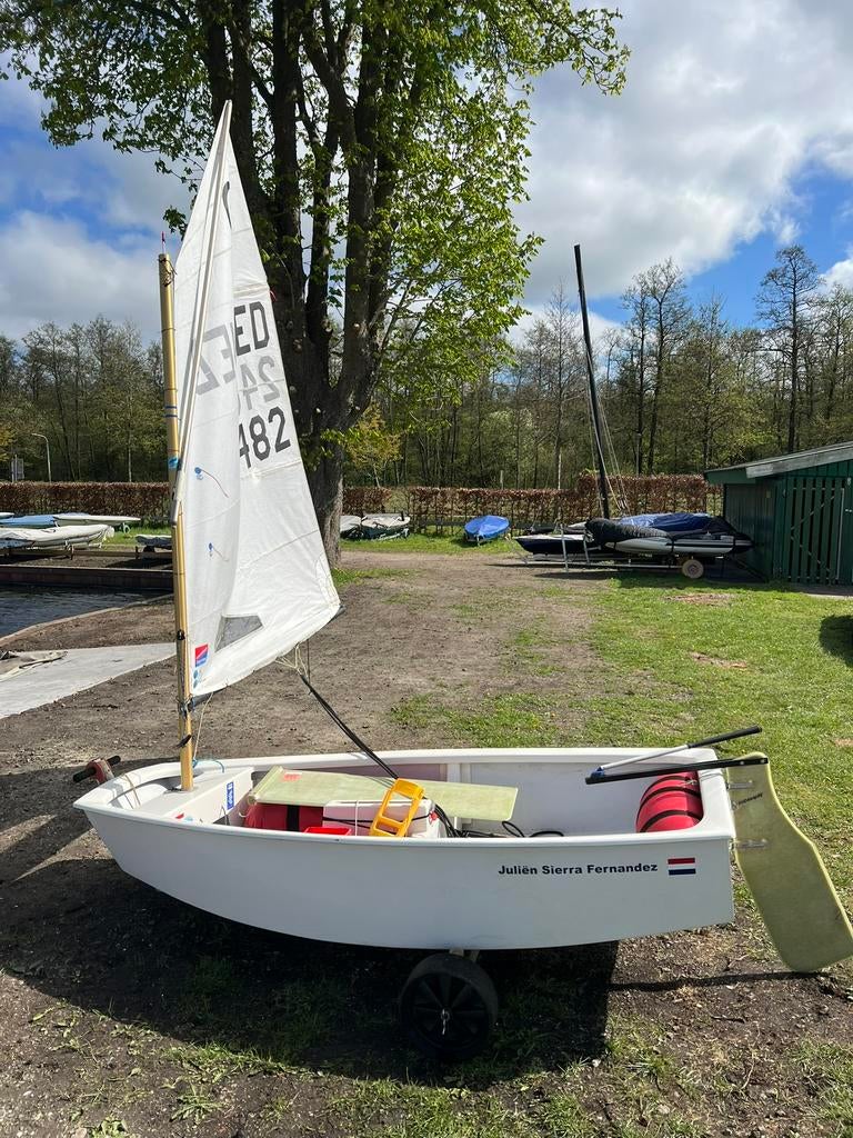 Wedstrijd optimist, Ophalen, Geen motor, Gebruikt, Optimist