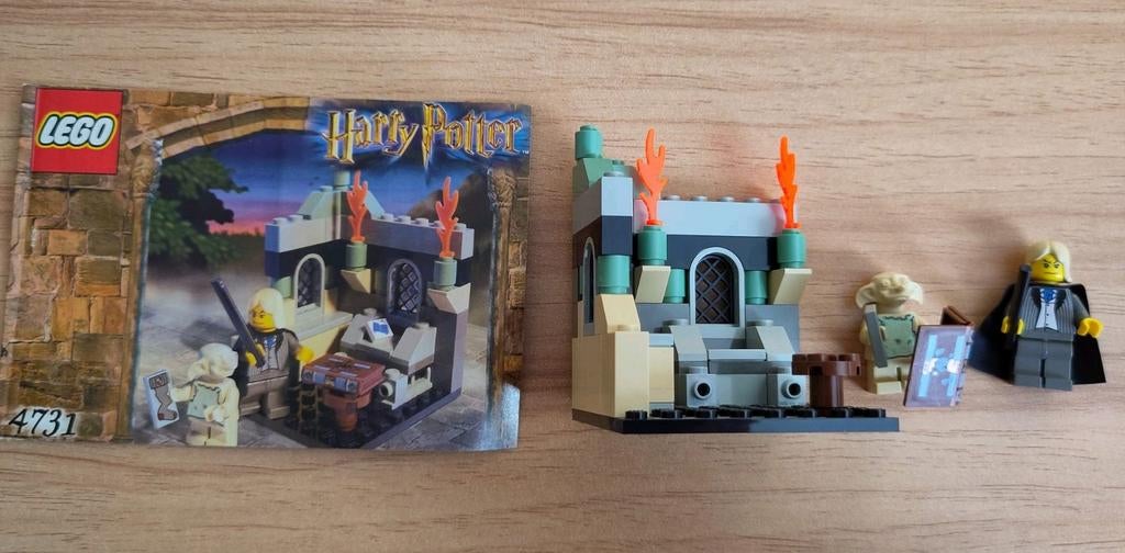 Lego Harry Potter 4731 Dobby's Gift, Ophalen of Verzenden, Gebruikt, Complete set, Lego