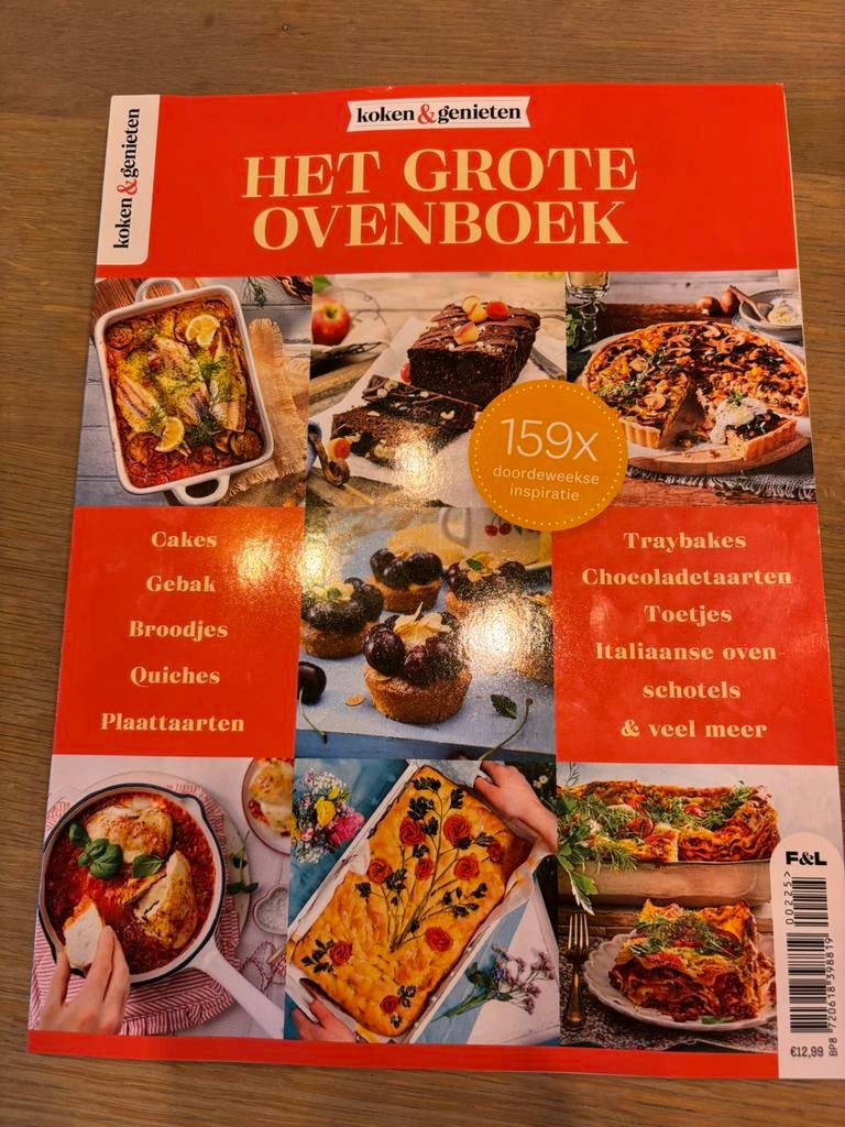 Het grote ovenboek, Boeken, Kookboeken, Nieuw, Nederland en België, Ophalen