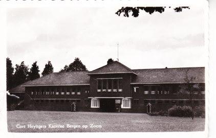 BERGEN OP ZOOM,- Cort.Heyligers Kazerne.  Lees. 08-04, Ophalen of Verzenden, 1960 tot 1980, Gelopen, Noord-Brabant