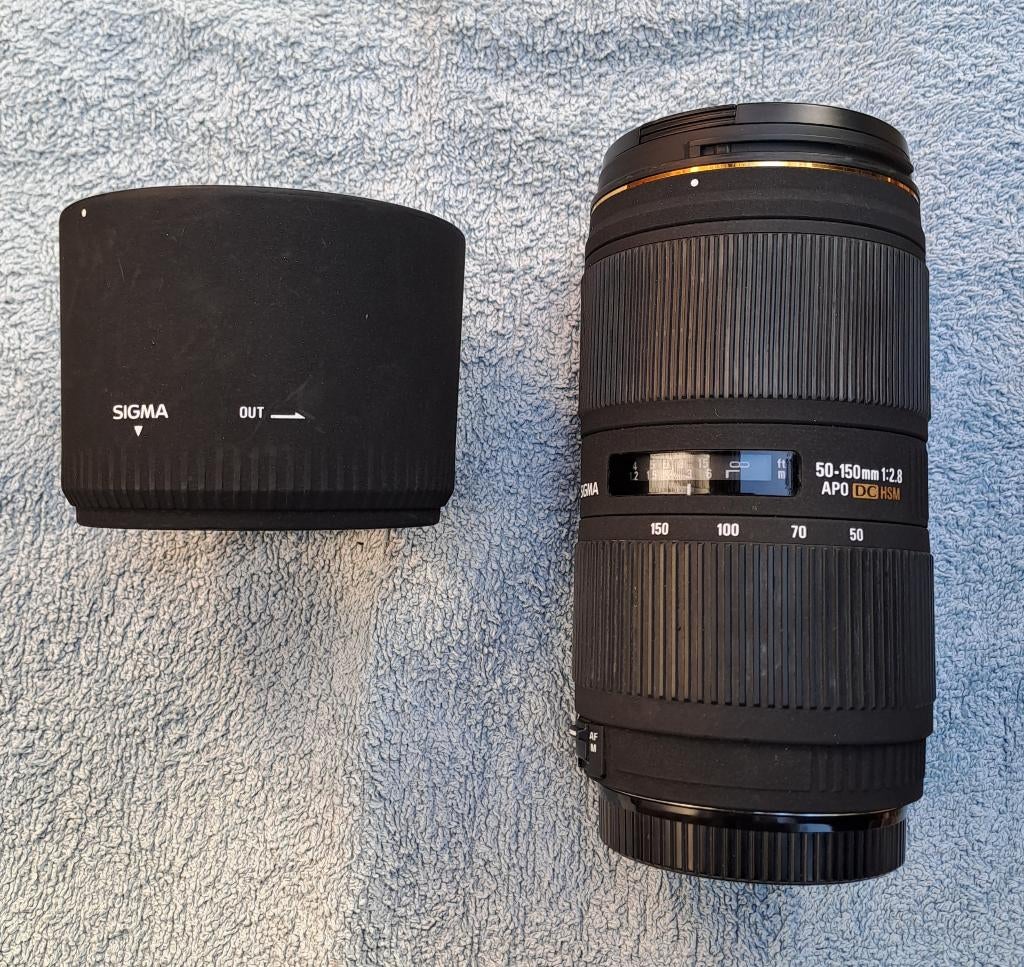 Sigma 50-150mm f/2.8 EX APO DC HSM, Ophalen of Verzenden, Gebruikt, Telelens, Zoom