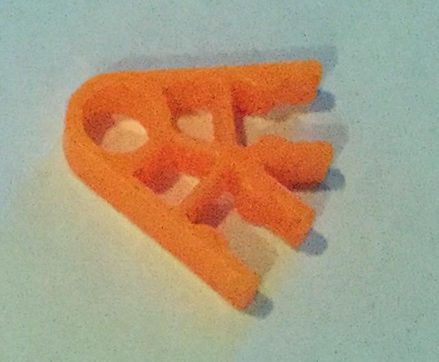 Knex los onderdeel oranje H, Ophalen of Verzenden, Zo goed als nieuw, K'nex