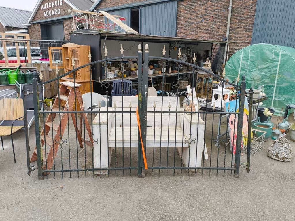 Sierhekwerk Poort, Ophalen of Verzenden, Gebruikt, IJzer, Sierhekwerk