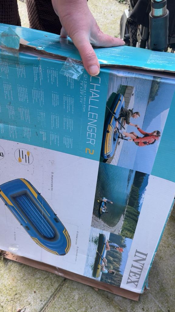 Intex boot met pedels, Ophalen, Nieuw