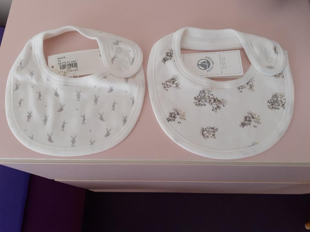 Petit Bateau 2x slabbetje nieuw en meer, Verzenden, Nieuw, Overige typen