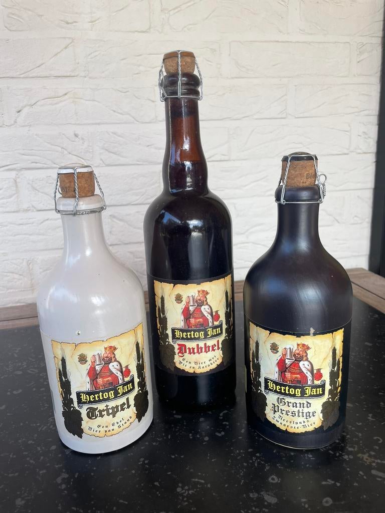 Hertog Jan bier VERKOCHT, Verzamelen, Ophalen, Zo goed als nieuw, Flesje(s), Hertog Jan