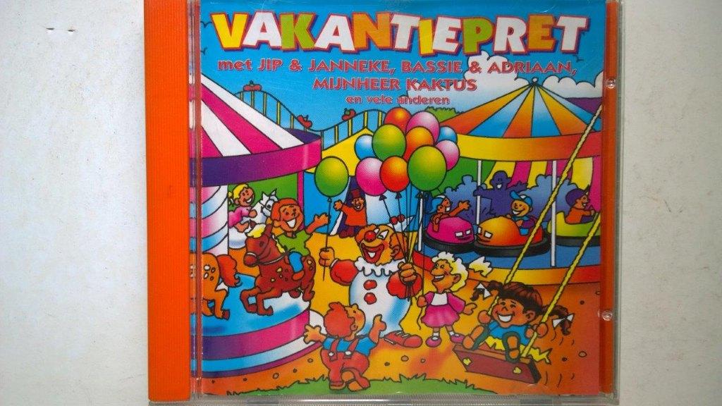 Vakantiepret (Bassie & Adriaan, Meneer Kaktus Etc), Ophalen of Verzenden, Zo goed als nieuw, Muziek, 6 tot 9 jaar
