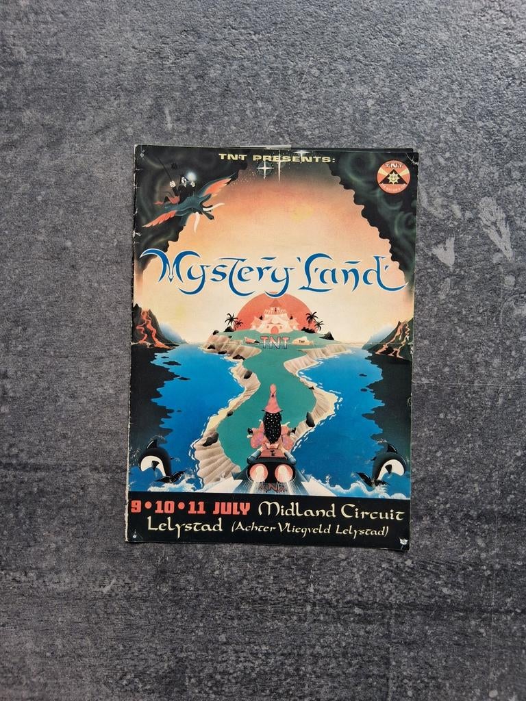 Thunderdome, Mysteryland '93 & Rave the City '97 flyers, A4 of kleiner, Ophalen of Verzenden, Muziek, Rechthoekig Staand