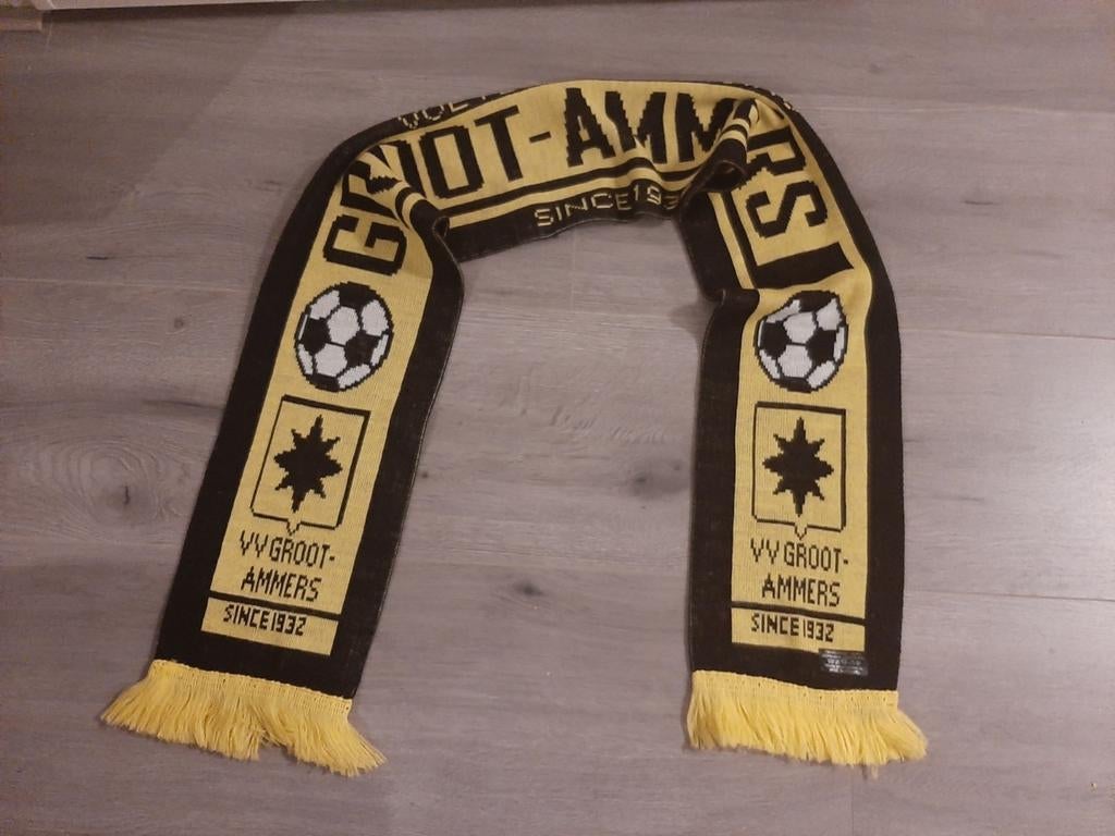 VV Groot-Ammers Voetbal Sjaal SINCE 1932, Ophalen of Verzenden, Zo goed als nieuw, Buitenlandse clubs, Vaantje of Sjaal